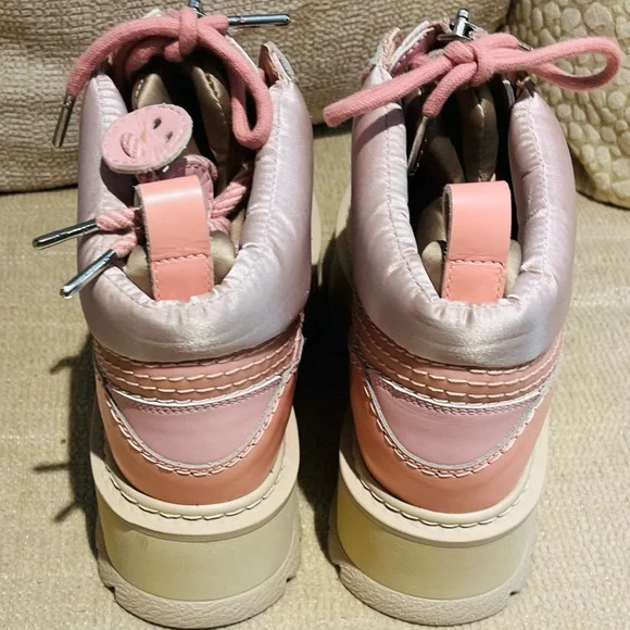 Puma Pink Platform Ankle Boots - Picture 5 of 5